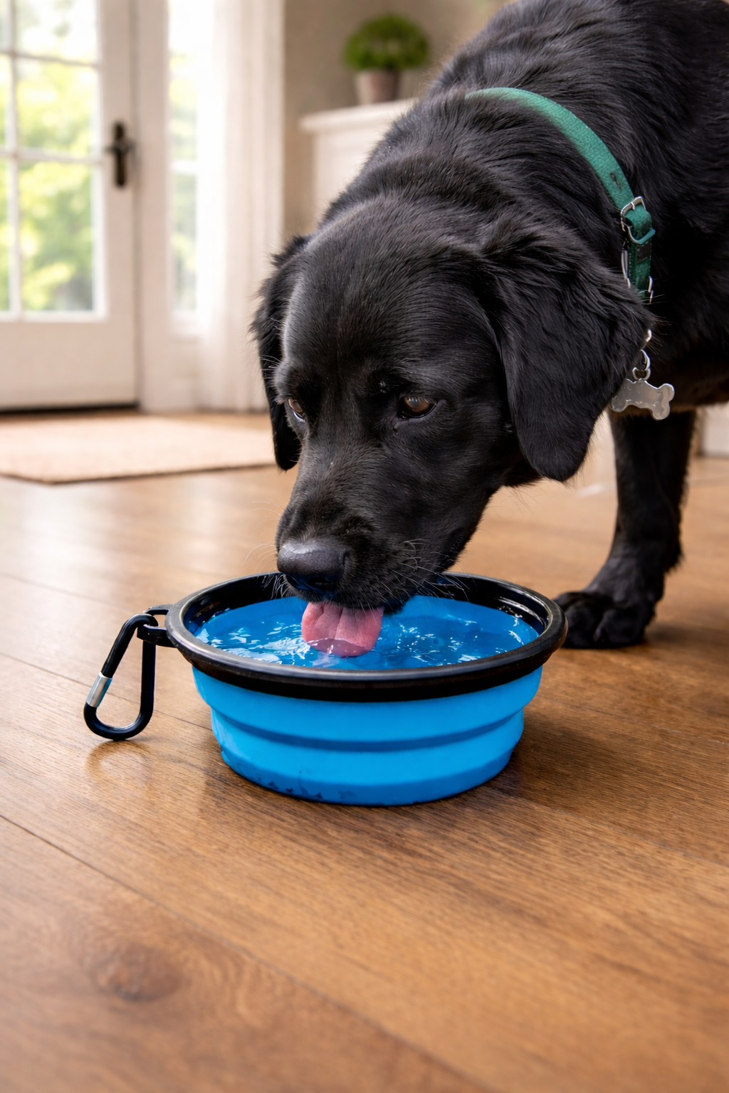 2-in-1 Portable Pet Travel Bowl