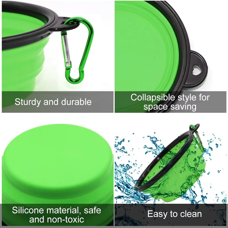 2-in-1 Portable Pet Travel Bowl