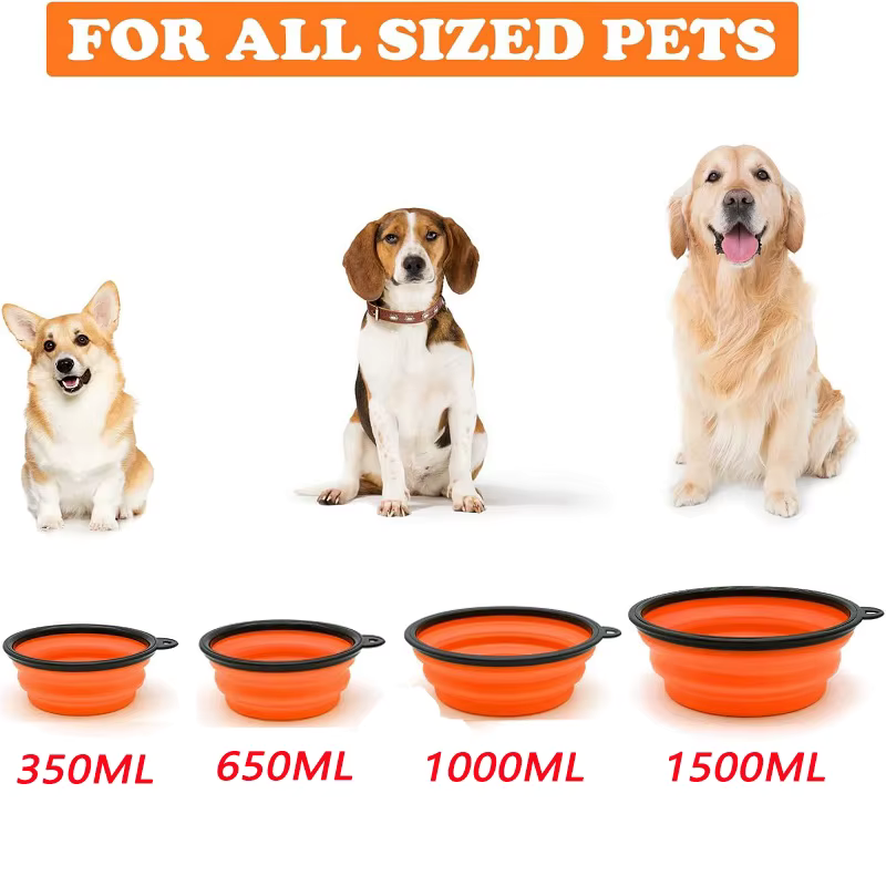 2-in-1 Portable Pet Travel Bowl